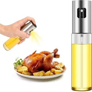 Oil Sprayer for Cooking, Olive Oil Sprayer Mister, 100ml Olive Oil Spray Bottle